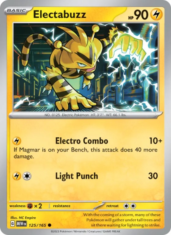 Electabuzz - Reverse Holo