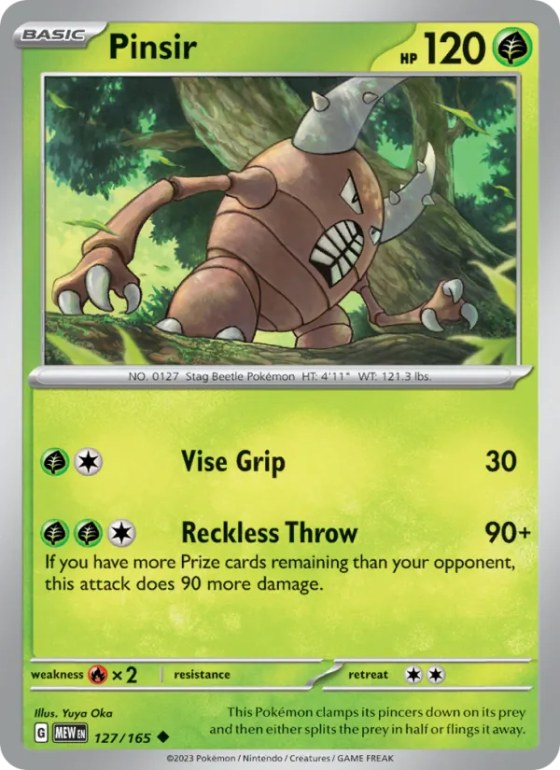 Pinsir - Reverse Holo