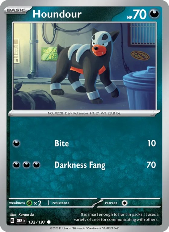 Houndour - Reverse Holo