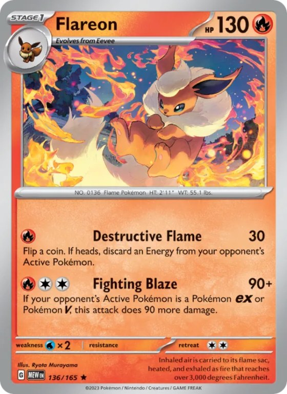 Flareon - Holo