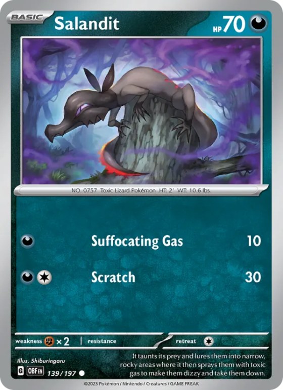 Salandit - Reverse Holo