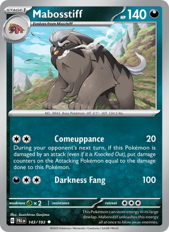 Mabosstiff - Reverse Holo