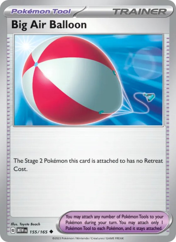 Big Air Balloon - Reverse Holo