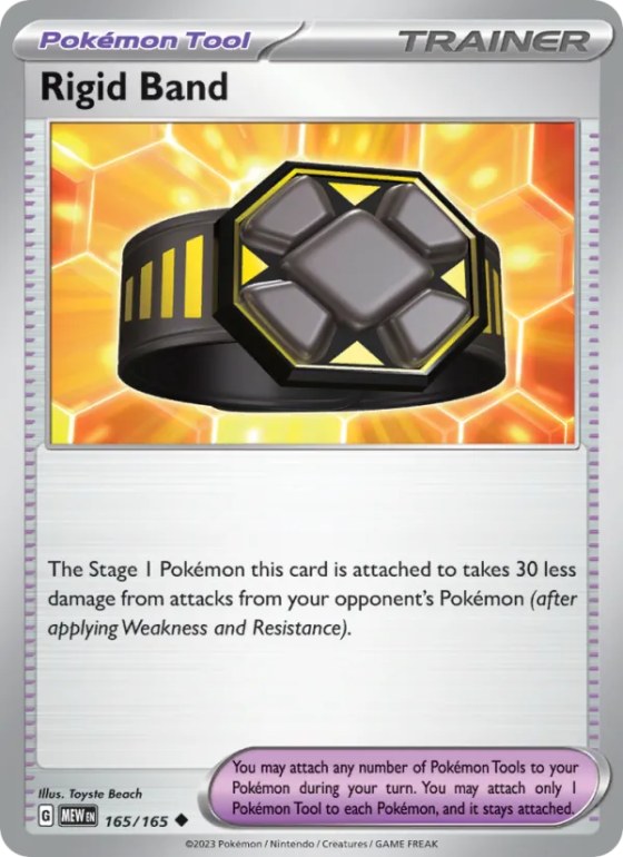 Rigid Band - Reverse Holo
