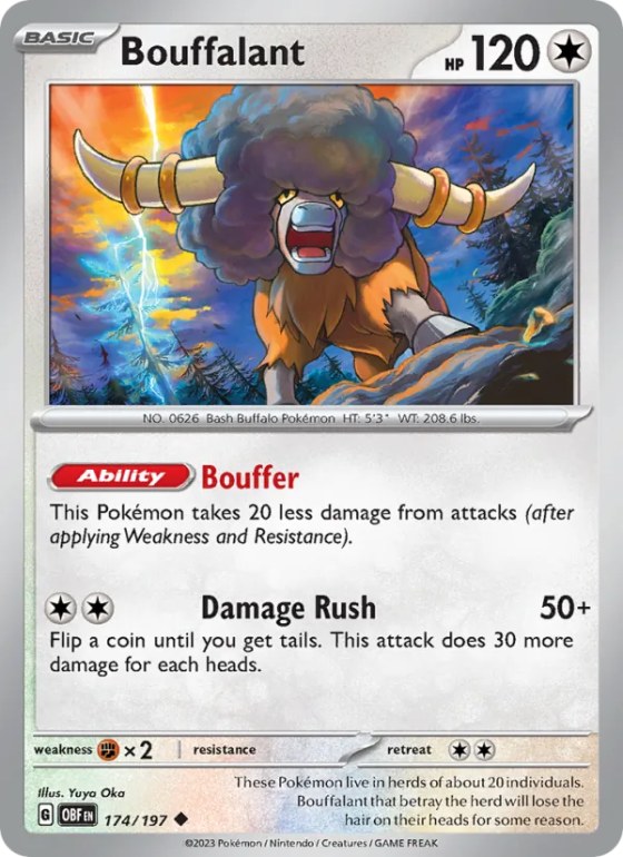 Bouffalant - Reverse Holo