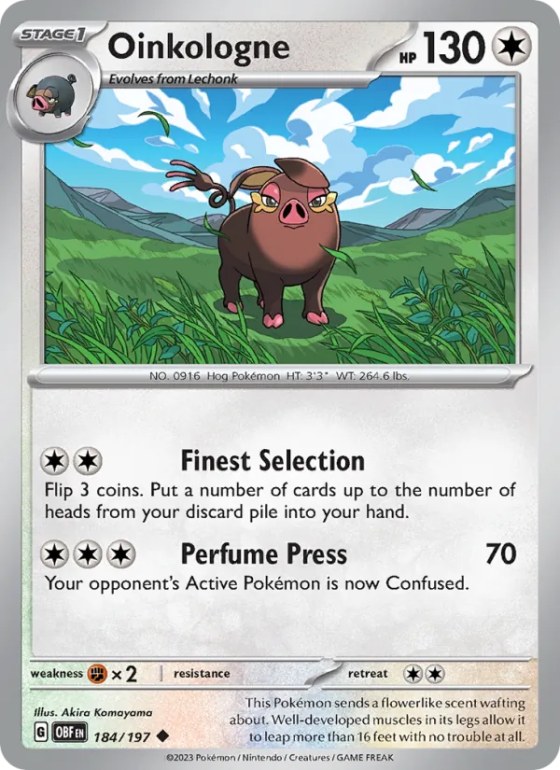 Oinkologne - Reverse Holo