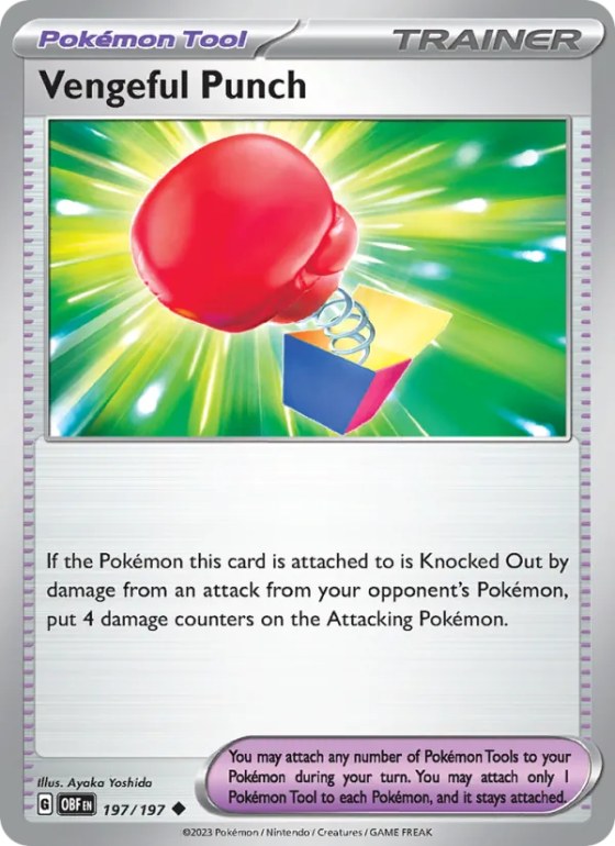 Vengeful Punch - Reverse Holo