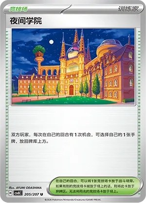 Academy at Night