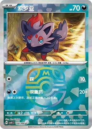 Zorua - Master Ball Pattern