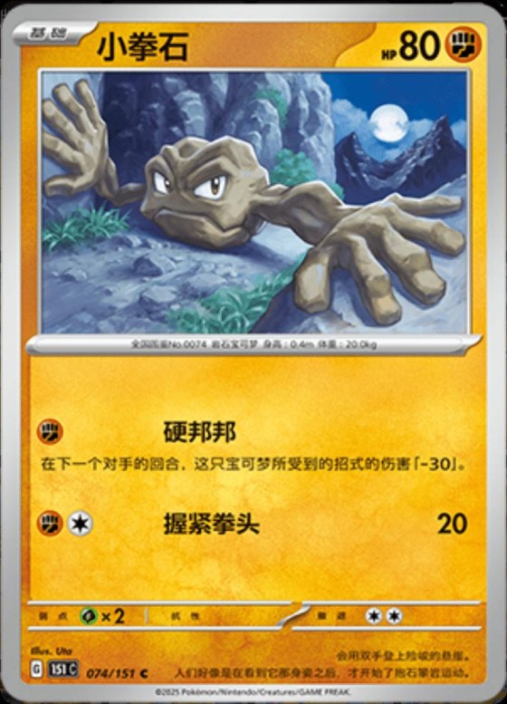 Geodude - Master Ball Pattern