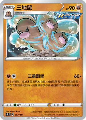 三地鼠