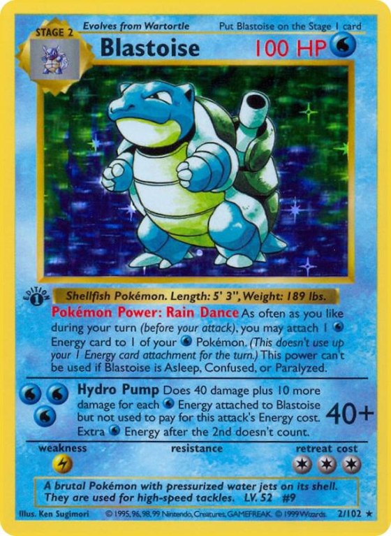 Blastoise - 1st Edition Holo