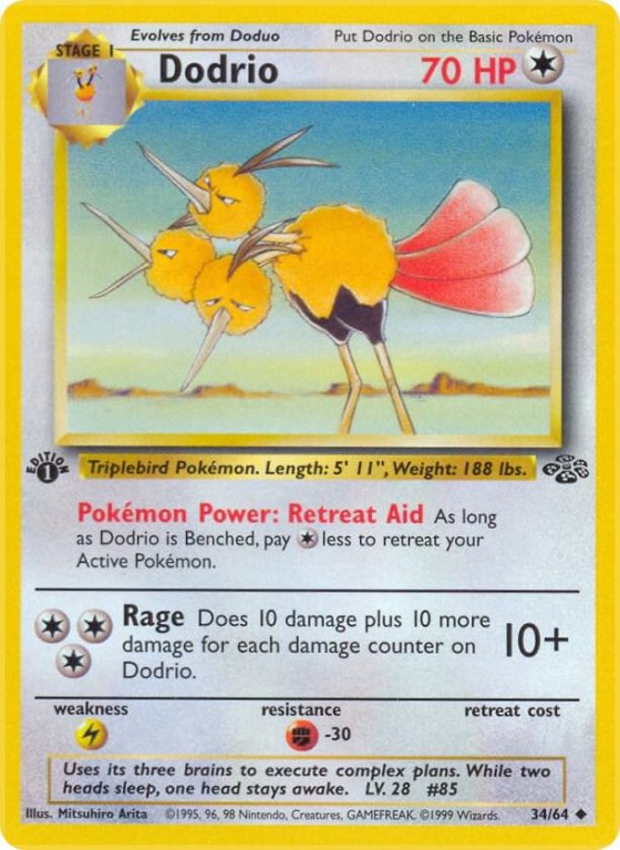 Dodrio - 1st Edition
