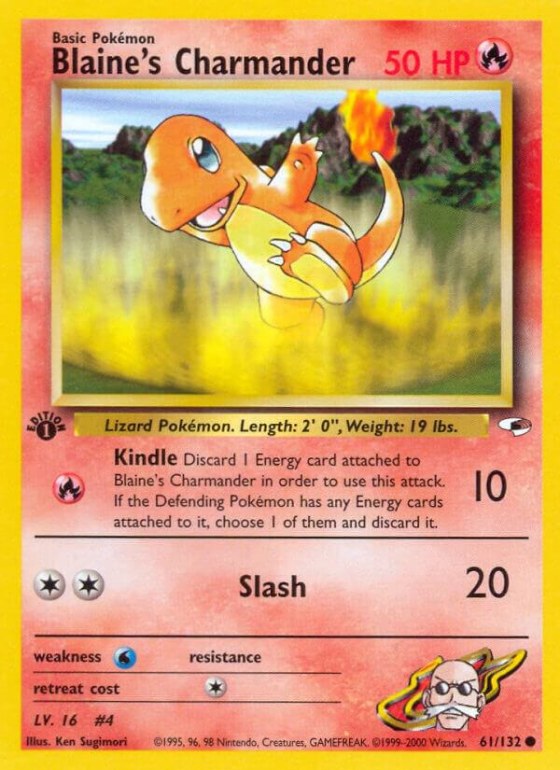 Blaine's Charmander - Unlimited