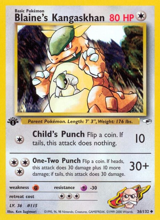 Blaine's Kangaskhan - Unlimited