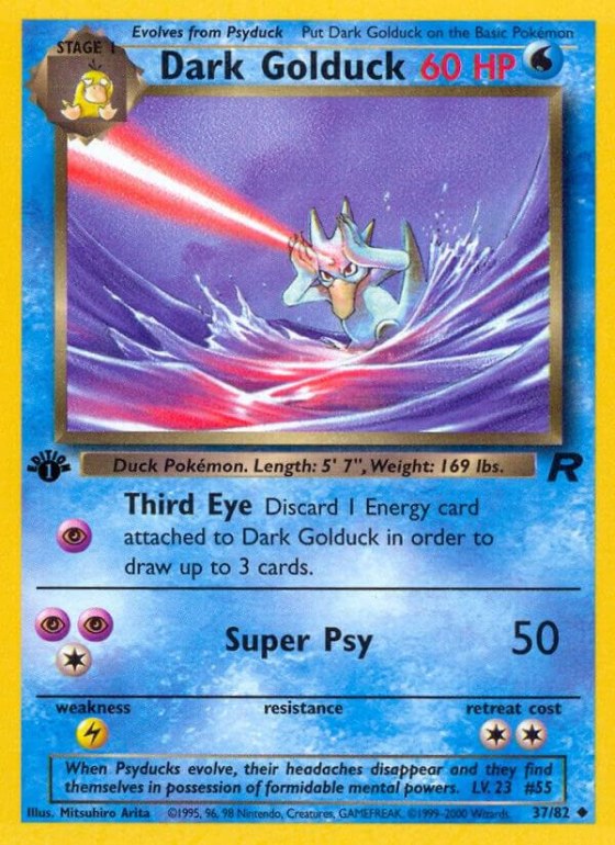 Dark Golduck - 1st Edition