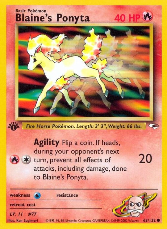 Blaine's Ponyta - Unlimited