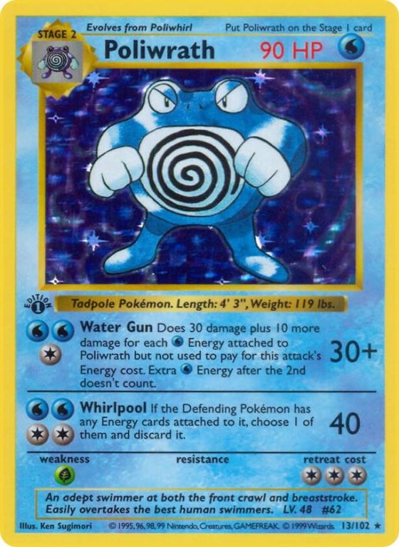 Poliwrath - Unlimited Holo
