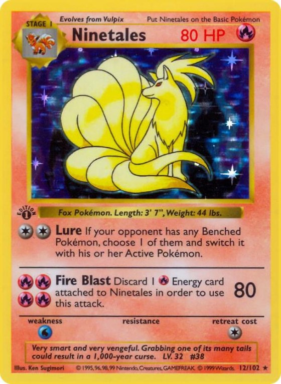 Ninetales - Unlimited Holo