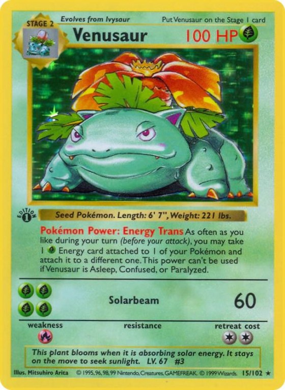 Venusaur - Unlimited Holo