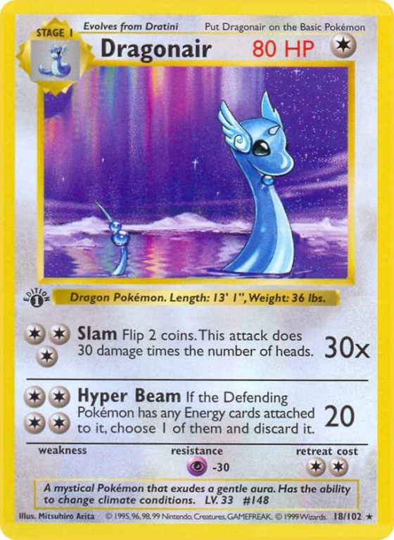 Dragonair - 1st Edition