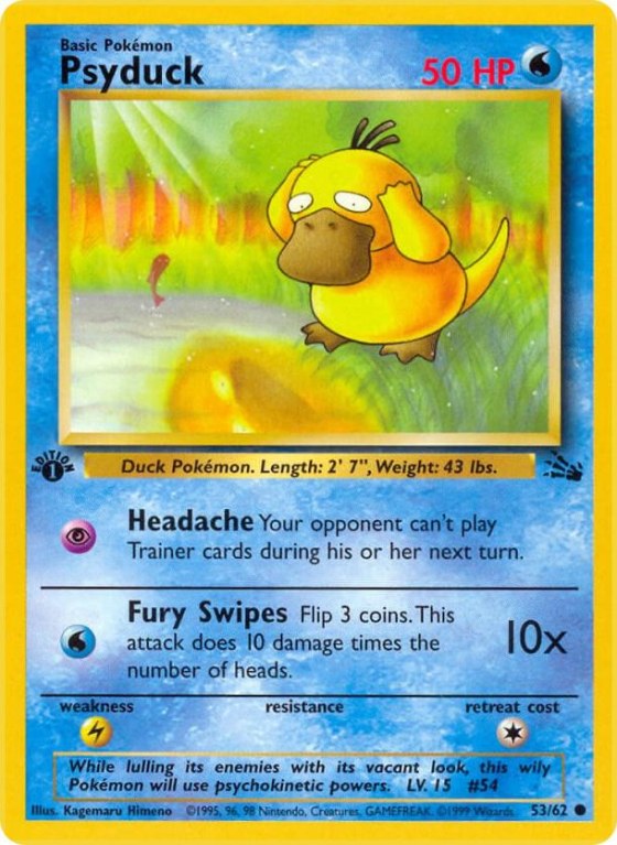 Psyduck - 1st Edition