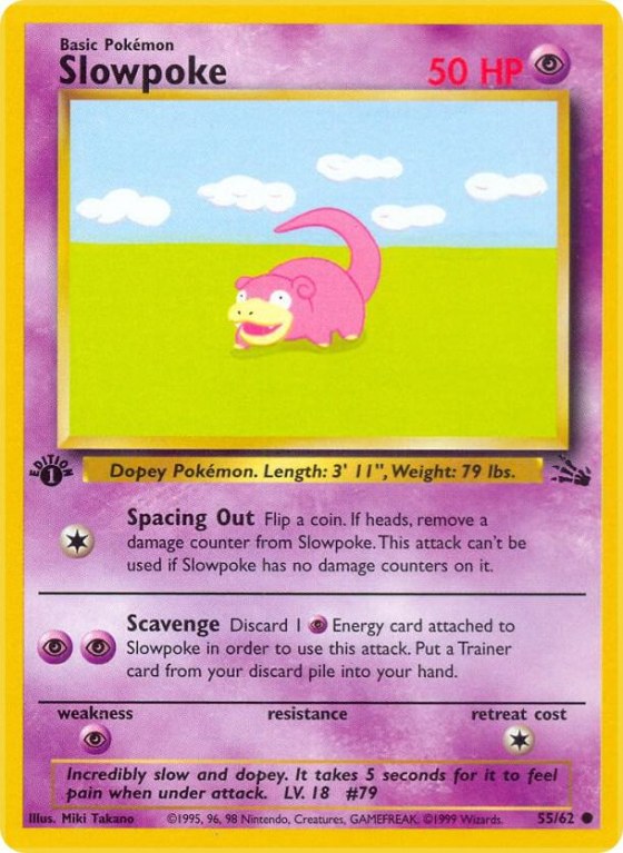 Slowpoke - 1st Edition