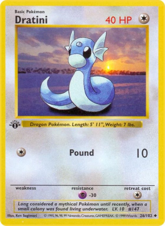 Dratini - 1st Edition