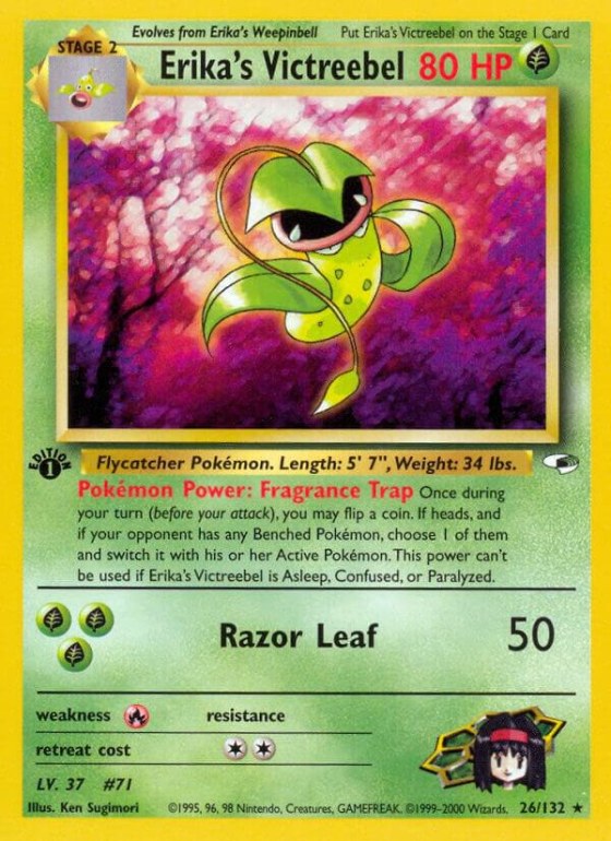 Erika's Victreebel - 1st Edition