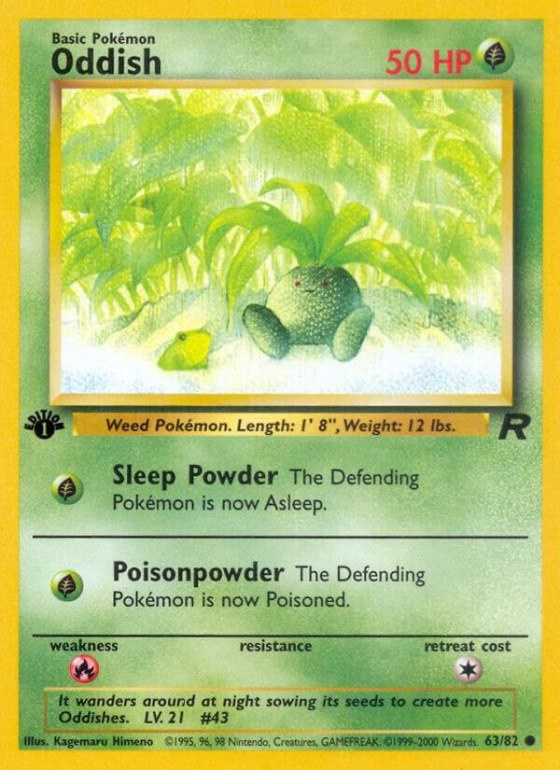 Oddish - 1st Edition