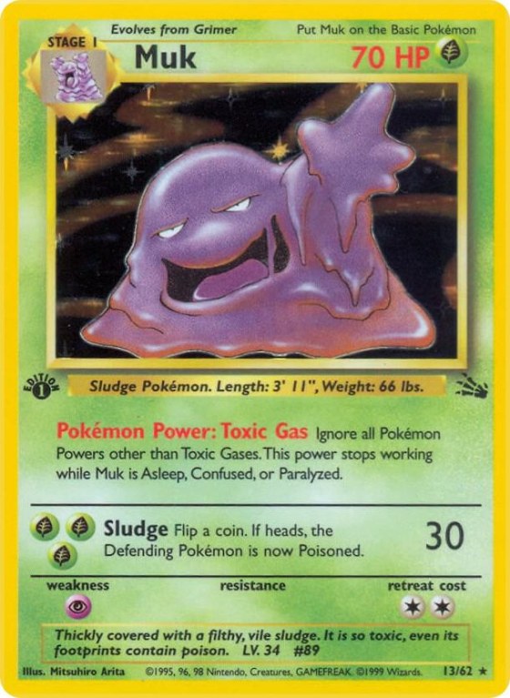 Muk (13) - 1st Edition Holo
