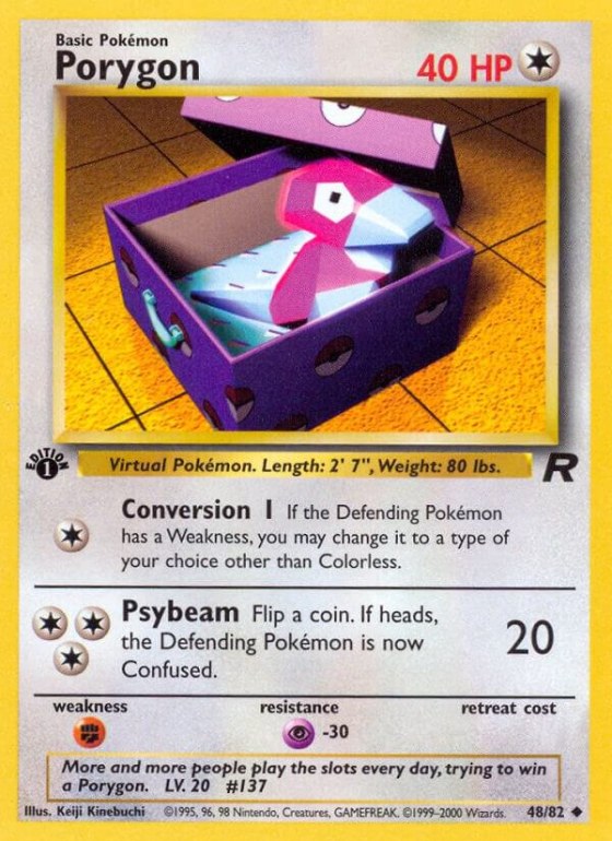 Porygon - 1st Edition
