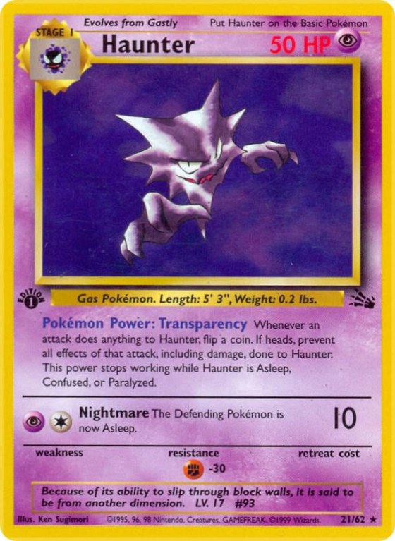 Haunter (21) - 1st Edition
