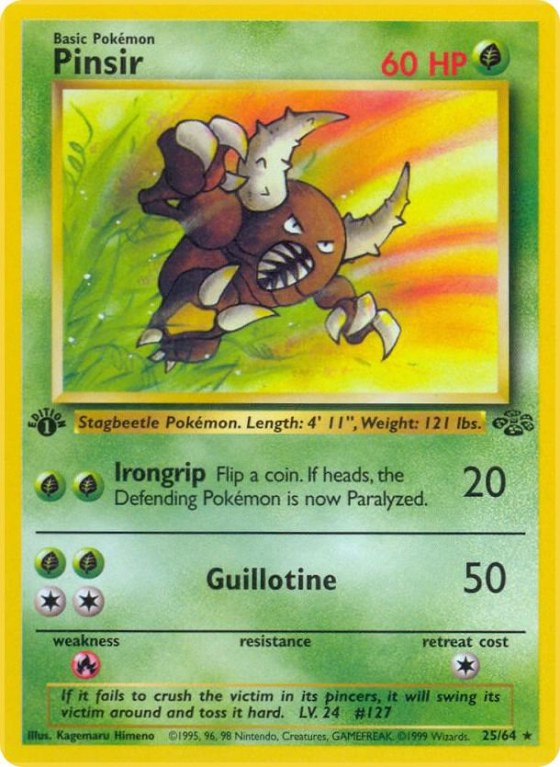 Pinsir (25) - Unlimited