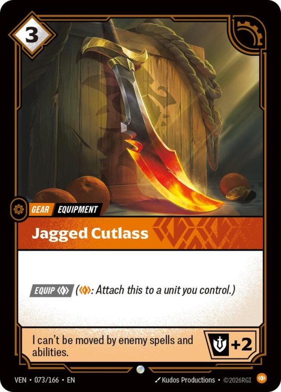 Jagged Cutlass - Foil