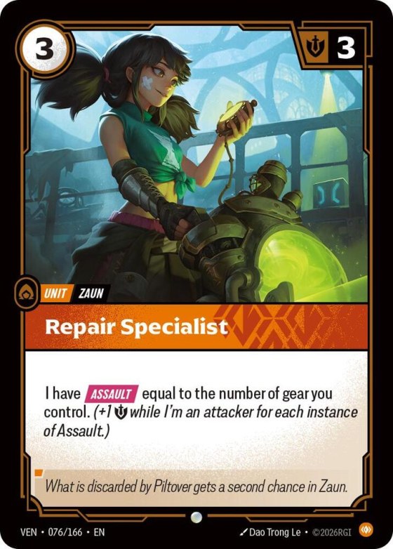 Repair Specialist - Foil