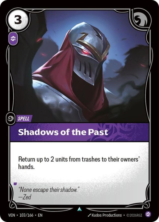 Shadows of the Past - Foil