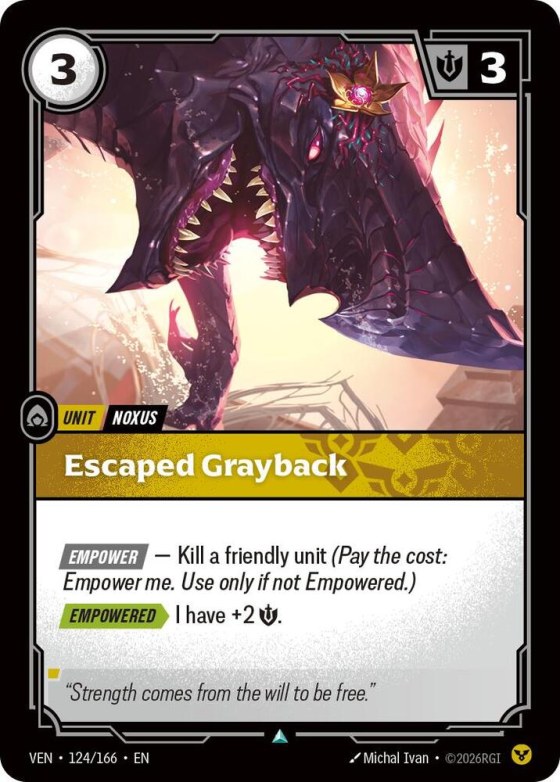 Escaped Grayback - Foil