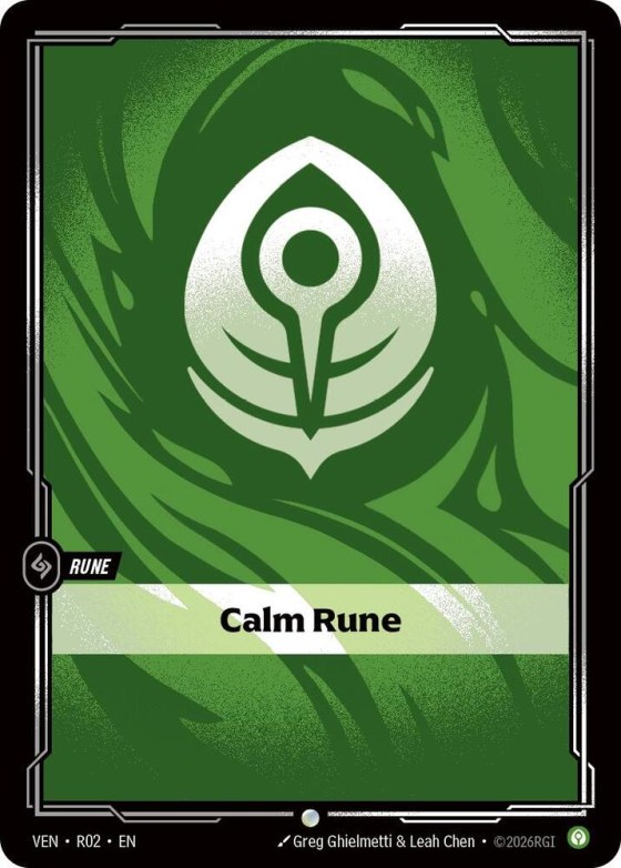 Calm Rune - Foil