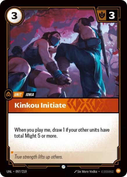 Kinkou Initiate - Foil