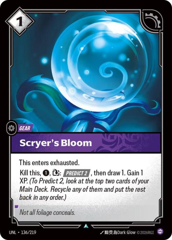 Scryer's Bloom - Foil