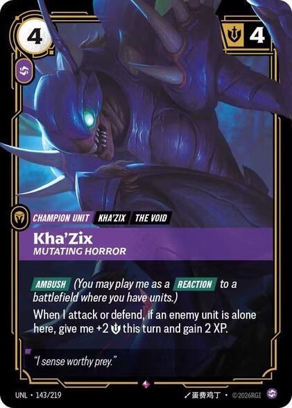 Kha'Zix, Mutating Horror
