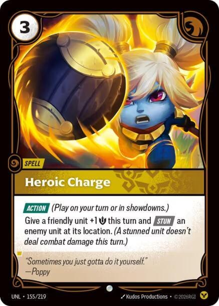 Heroic Charge - Foil