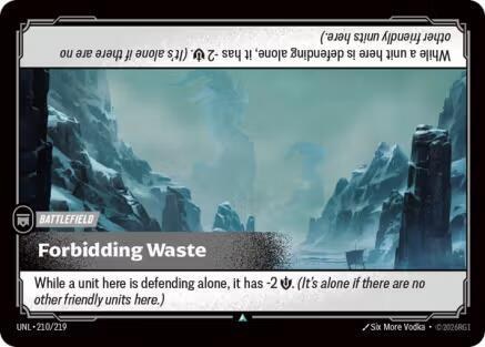 Forbidding Waste - Foil