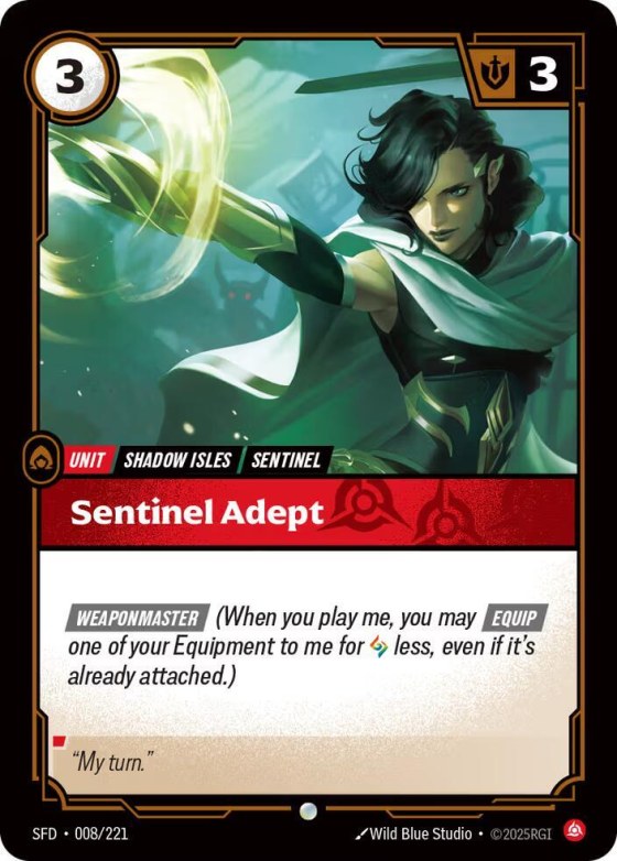 Sentinel Adept - Foil