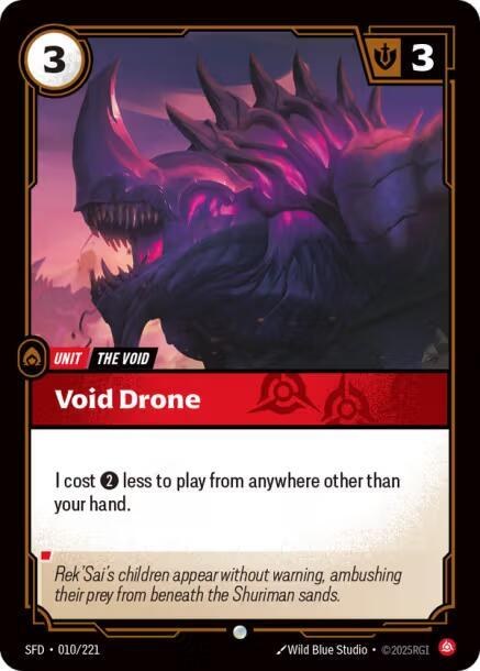 Void Drone - Foil