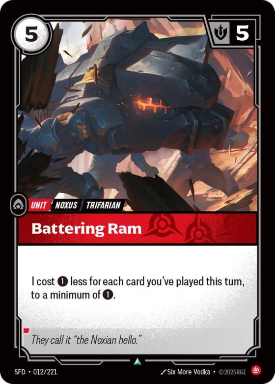 Battering Ram - Foil