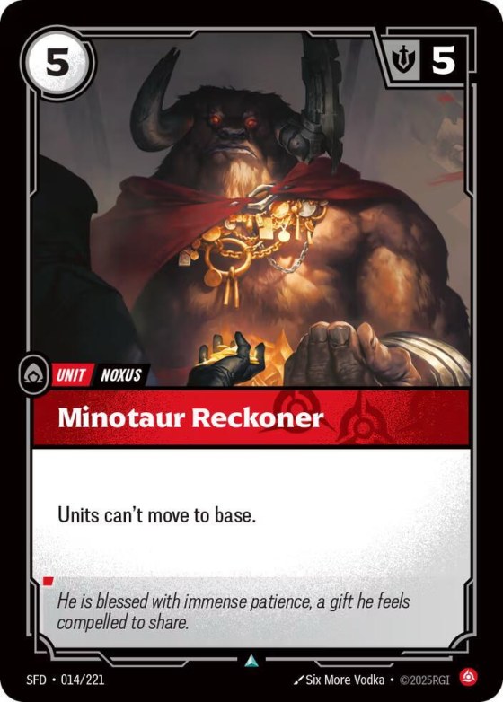 Minotaur Reckoner - Foil