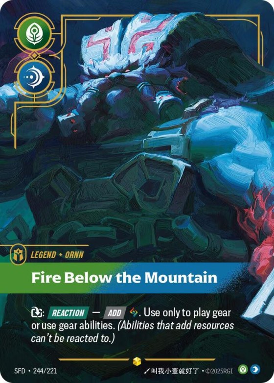 Ornn, Fire Below the Mountain