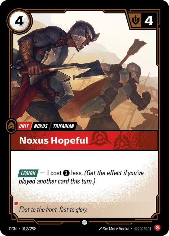 Noxus Hopeful - Foil